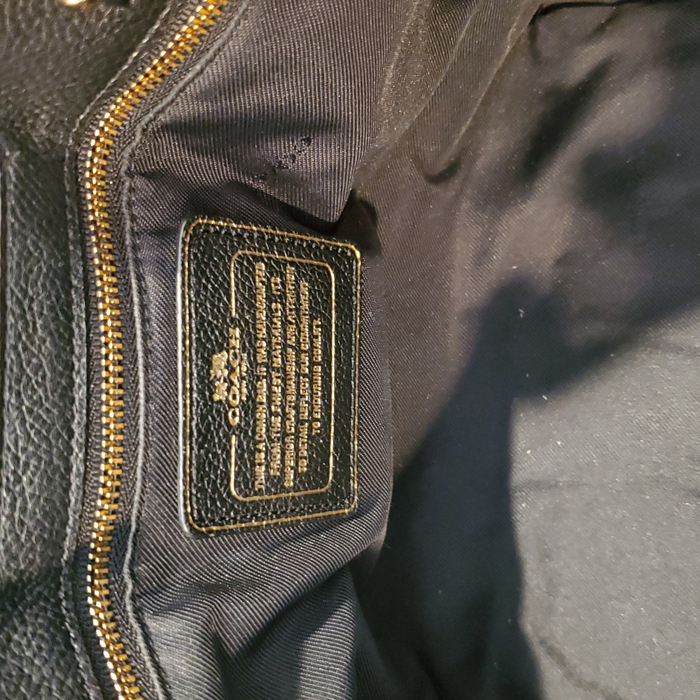 Coach Turnlock Tie Shoulder Bag - Picture 10 of 12